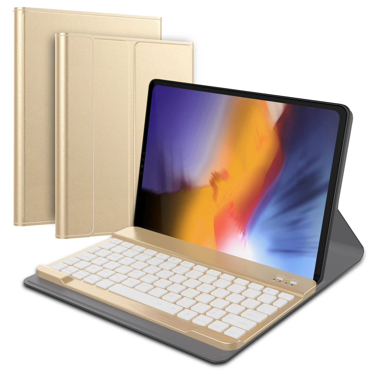 Для iPad Pro 11 дюймов чехол для планшета Беспроводная Клавиатура США съемная из искусственной кожи клавиатуры для планшетов Чехол для iPad Pro 11 - Цвет: 03