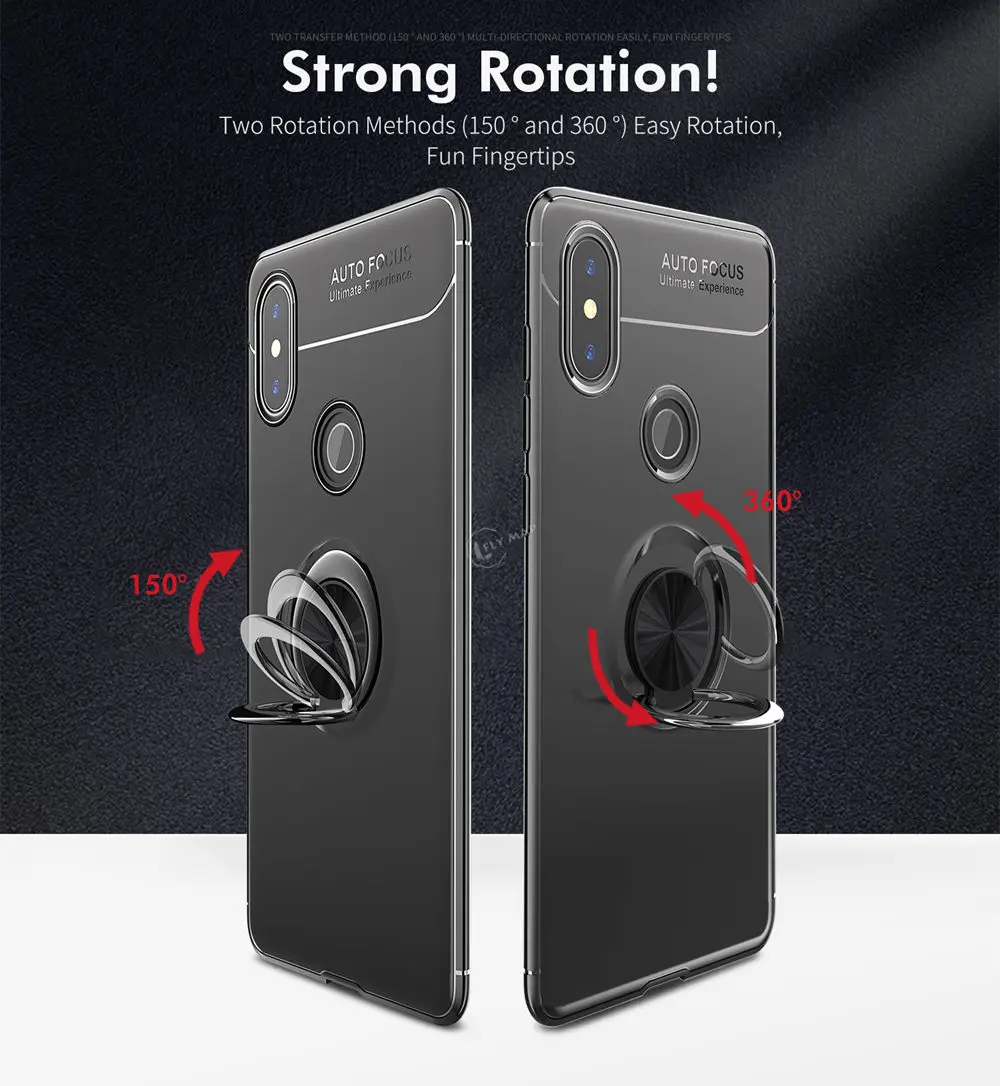 Silicone Case for Xiaomi Redmi Note 6 Pro 6Pro M1806E7TG Invisible Bracket Phone Cover Note6 Note6Pro |