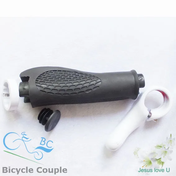1 pair Anti-slip Rubber &amp Shakeproof Bikes Bicycles Grips Handle bar Ends Handlebars Cycling riding best selling hot design | Спорт и