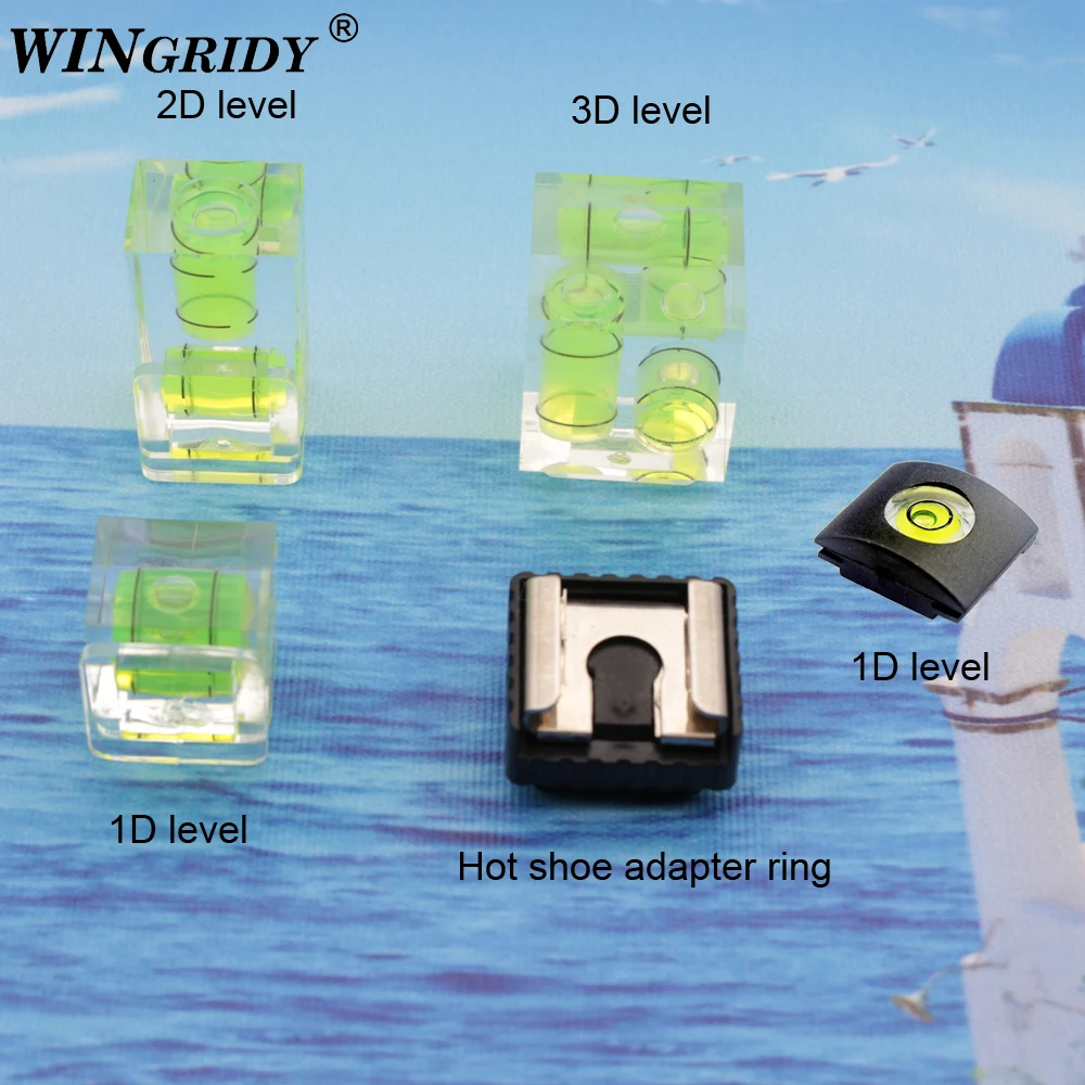 WINGRIDY 3 осевой Горячий башмак фиксированный пузырьковый уровень 3D 2D дух для