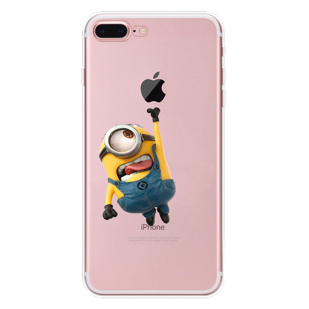 Мягкий ТПУ чехол для iphone XS Max XR X 8 7 6 6S Plus 5 5S SE 5C 4S 4 прозрачный силиконовый телефона