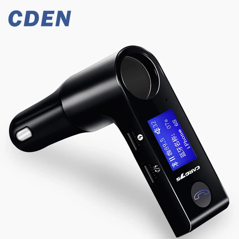 CDEN беспроводной Bluetooth fm передатчик Автомобильный MP3 плеер автомобильное зарядное