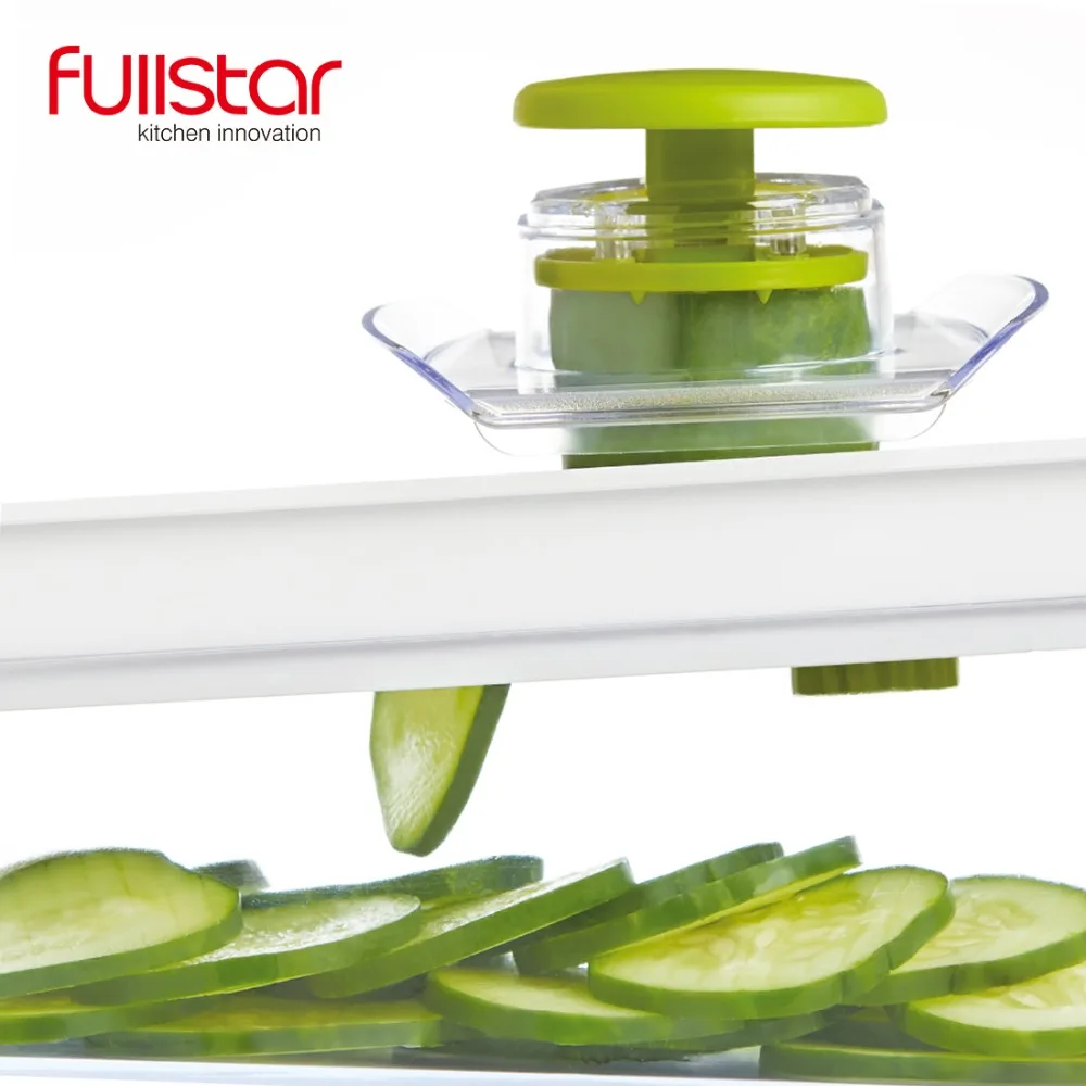 Fullstar 4 в 1 кухонные аксессуары, регулируемая мандолина, овощерезка, овощерезка