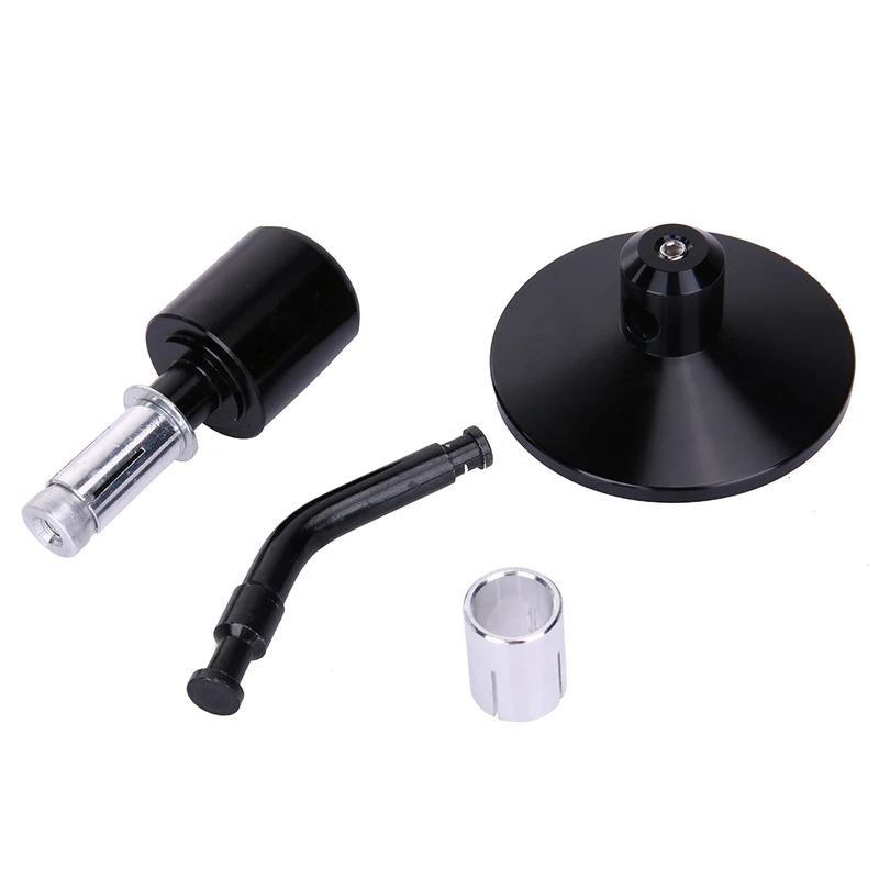 

Universal 2pcs/Pair Motorcycle Mirror Scooter Rearview Mirrors Motorcycle 2.76" Round 7/8" Handle Bar End Rearview Side Mirrors