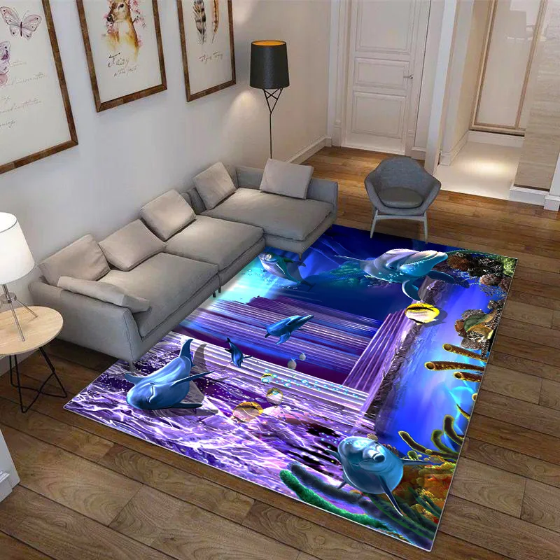 Творческий 3D печатных Садовый цветок коврики для прихожей and Carpets шелковистый для Гостиная Спальня коврик для кухни, ванной Противоскользящие коврики - Цвет: 113