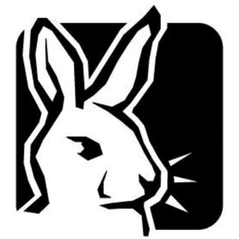 11 5 см * 12 8 с принтами кролика рисунками из мультфильмов виниловые наклейки в виде