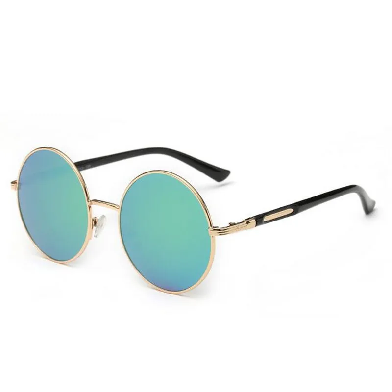 2018 Ретро Круглый Цикл Солнцезащитные очки для женщин Для Европы Стиль Óculos дамы