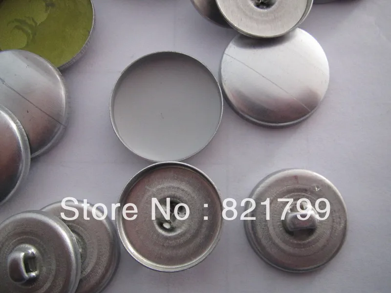 

DIY 48L fabric cloth button aluminium cap fabric covered button