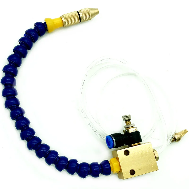 1 шт. двойная головка распылитель охлаждающей жидкости туман смазка сопло