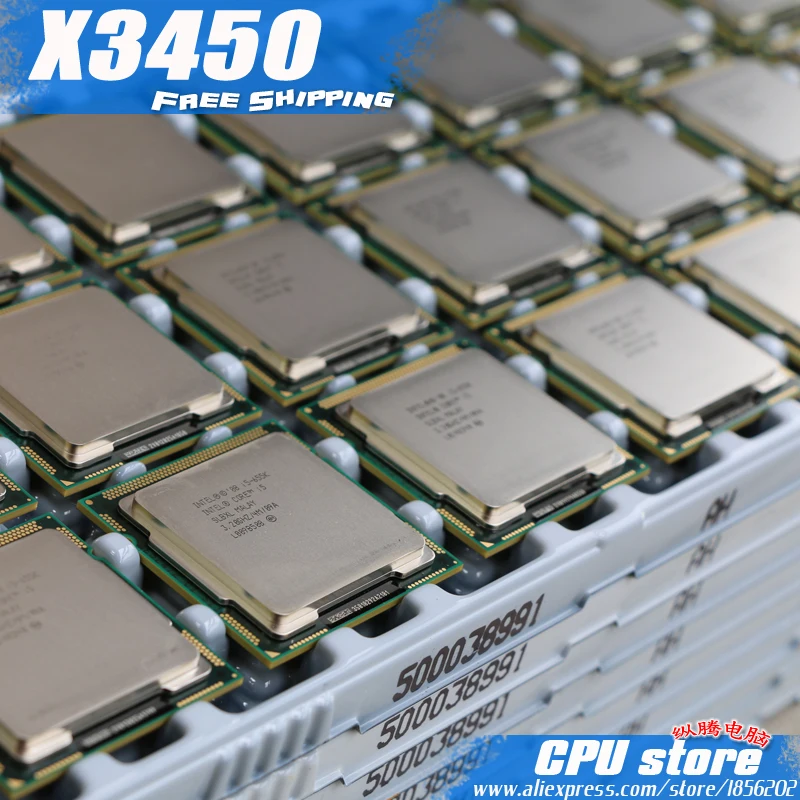 Процессор Intel Xeon X3450 четырехъядерный (8 Мб кэш памяти 2 66 ГГц) LGA1156 настольный