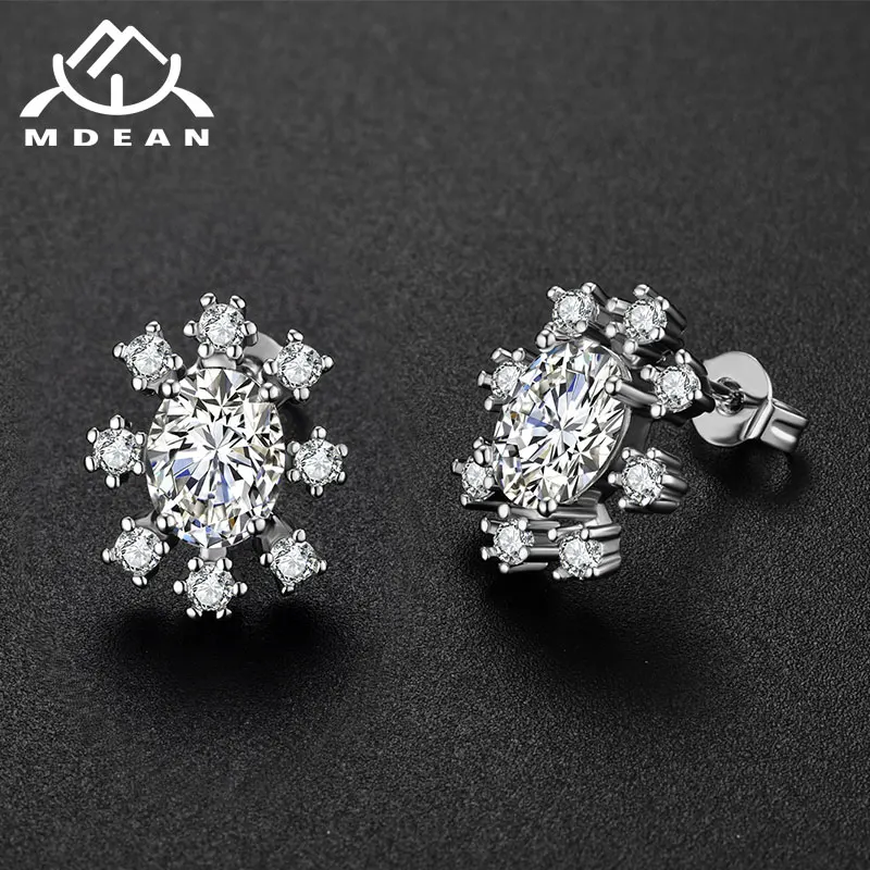 Женские серьги MDEAN ювелирные изделия Свадебные винтажные сказочные для женщин
