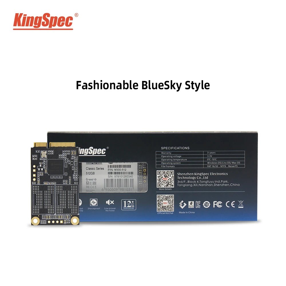 Msata ssd KingSpec SSD высокой емкости 512 ГБ ТБ 2 hdd msata оптовая продажа внутренний жесткий