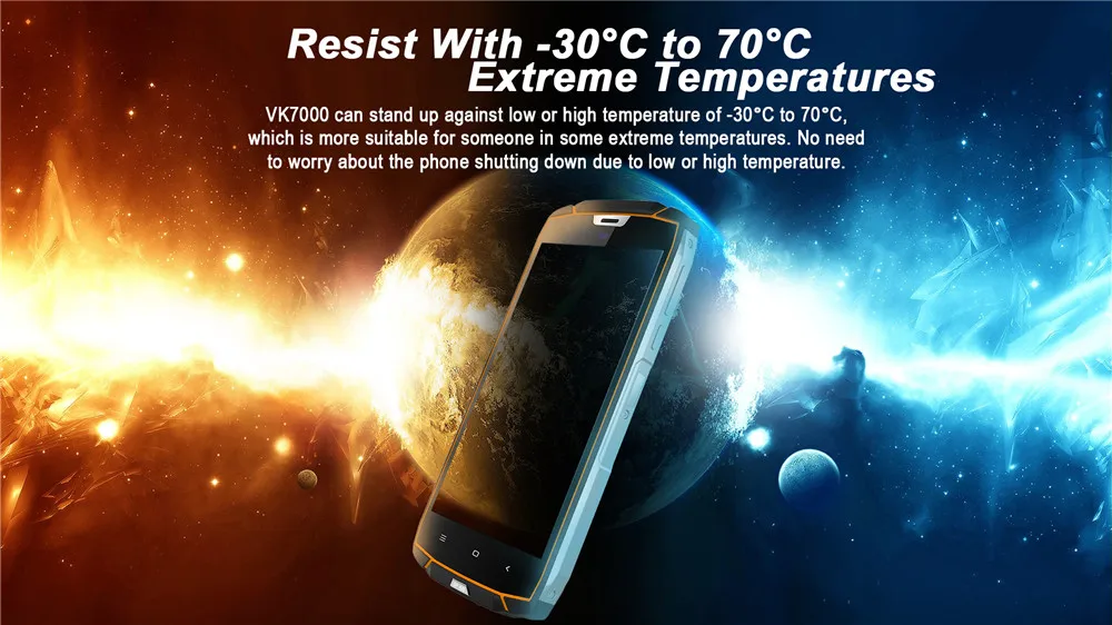 Vkworld VK7000 Face ID IP68 водонепроницаемый ударопрочный смартфон 5," 4 Гб ОЗУ+ 64 Гб ПЗУ OTG 16 Мп+ 13 МП 5600 мАч отпечаток пальца 4G сотовый телефон