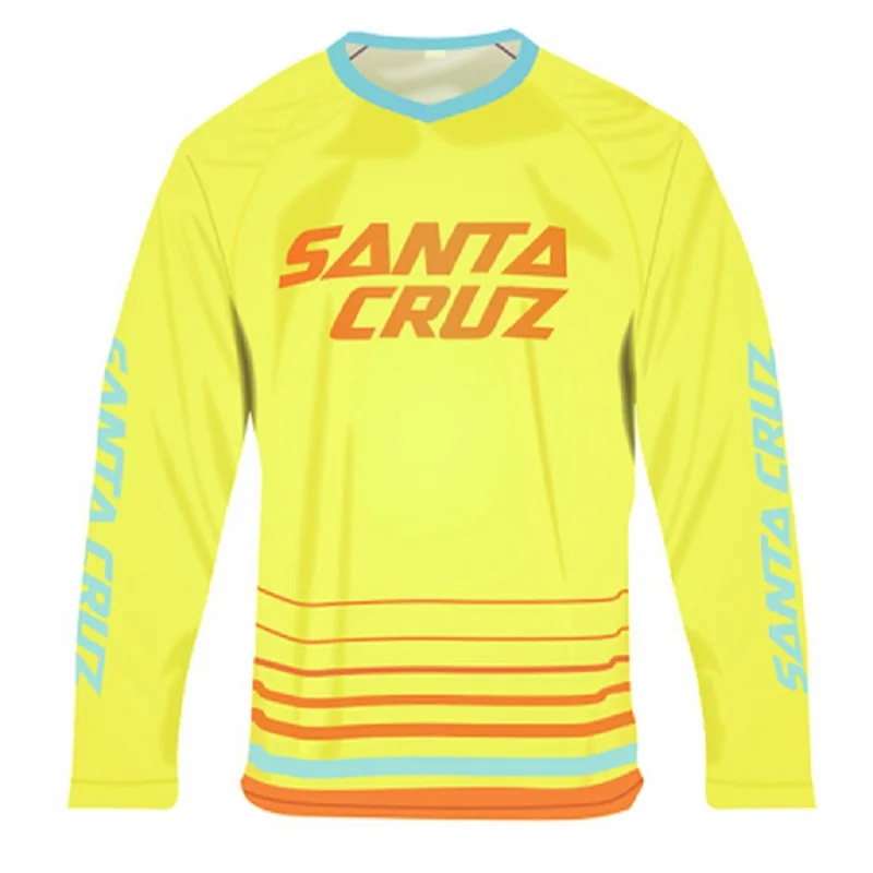 Горные Джерси Мужская/Женская футболка для горного велосипеда MTB DH Maillot BMX велосипедная рубашка одежда для мотокросса внедорожная велосипедная одежда