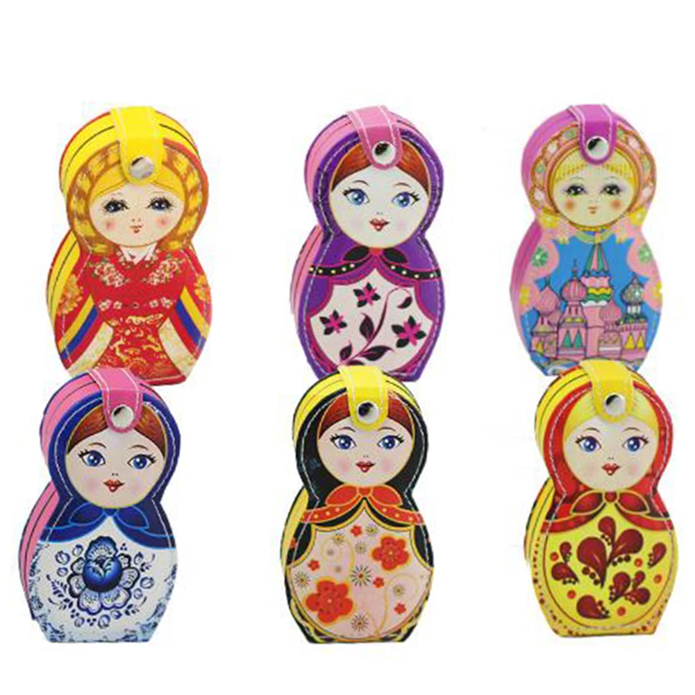 Русский Matryoshka клиппер маникюрный набор пинцет, ножницы для ушей пилочка для ногтей Уход за ногтями Путешествия Красота портативный педикюр инструменты