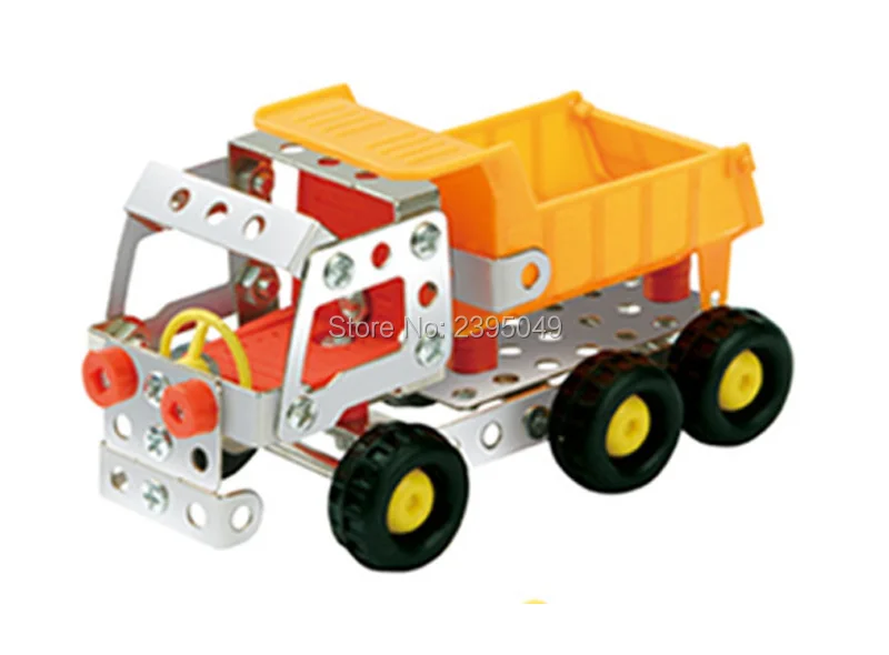 Новый маленький металлический сборный строительный блок железная игрушка для