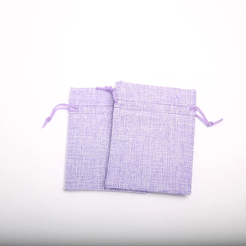 10 шт. льняная пачка Подарочная сумка для свадьбы дня рождения украшения