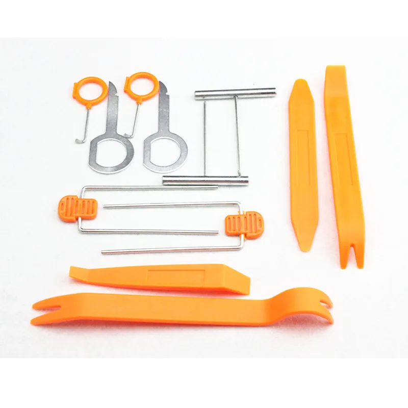 12 шт. Автомобильный Дверной зажим панель инструмент для удаления радио Honda CRV Accord