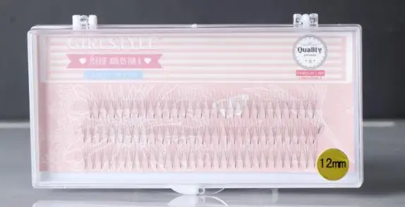 Pre Made Fans 3D Volume False Eyelash extensions 1 Box Faux Mink Eyelashes | Красота и здоровье
