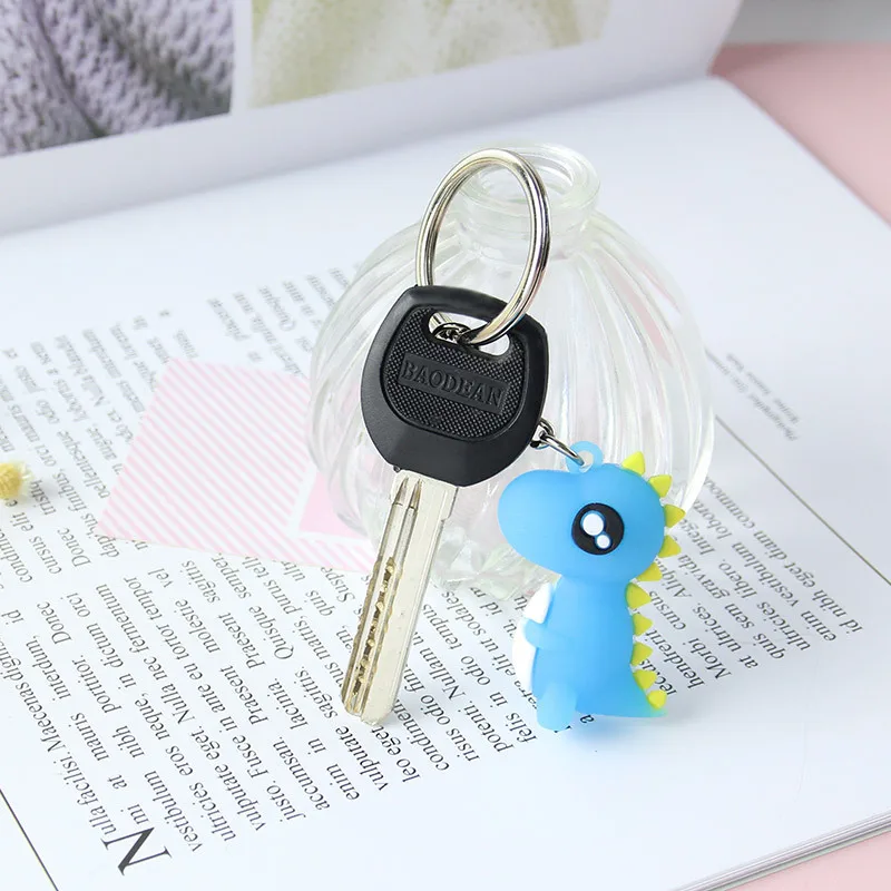 Горячая продажа милый мультфильм брелок маленький для ключей динозавры Животное