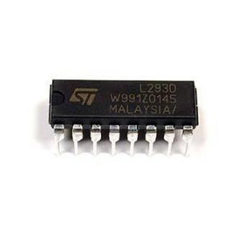 10 шт. L293 L293D DIP DIP16 16 IC драйвер двигателя Чип привода PAR PusH Pull 4 канальный модуль