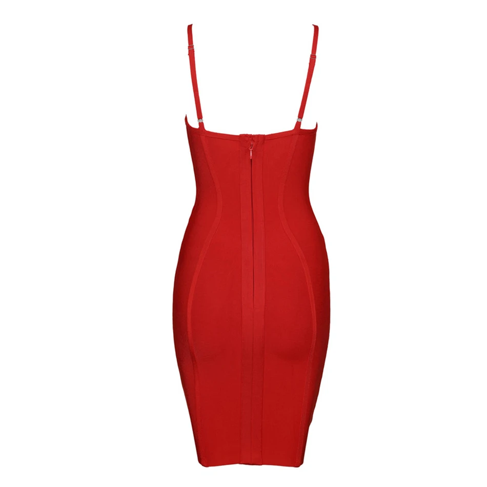 CIEMIILI Спагетти ремень без бретелек выше колена одноцветное летнее Бандажное