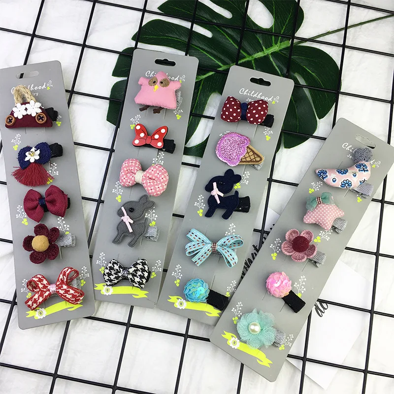 

Hot Cartoon Baby Girls Hair Accessories Kids Cute Hairpins Children Hairgrips Princess Headwear Infants Sweet Gifts Barrettes
