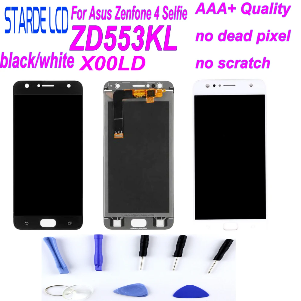 ЖК экран для Asus Zenfone 4 Selfie ZD553KL ZB553KL X00LD сенсорная панель дигитайзер в сборе дисплей