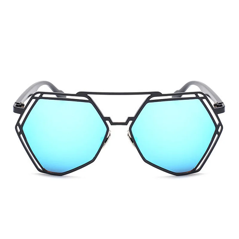 Солнцезащитные очки в металлической оправе королевской девушки женские