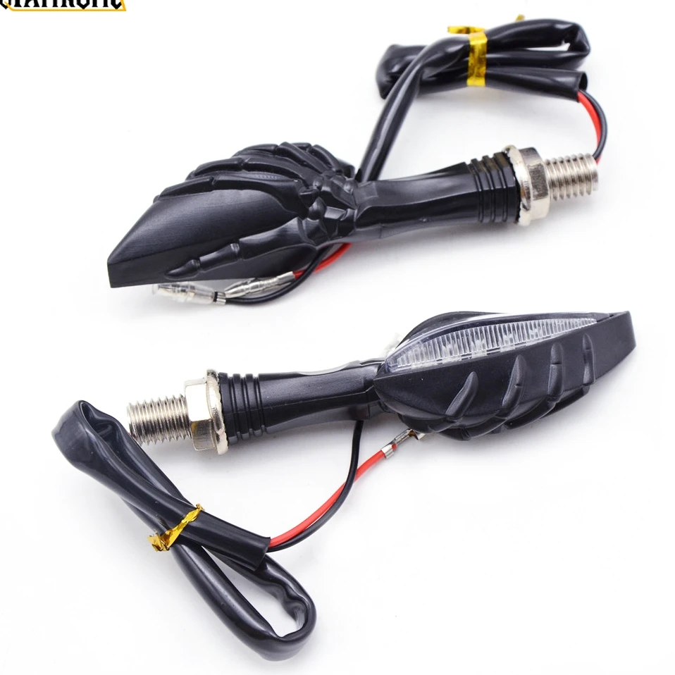 Motorcycle LED Flashing Turn Signal Light 12 Led Indicator FOR SUZUKI HAYABUSA/GSXR1300 GSX1400 GSF650 GSF1200 GSF1250 | Автомобили и