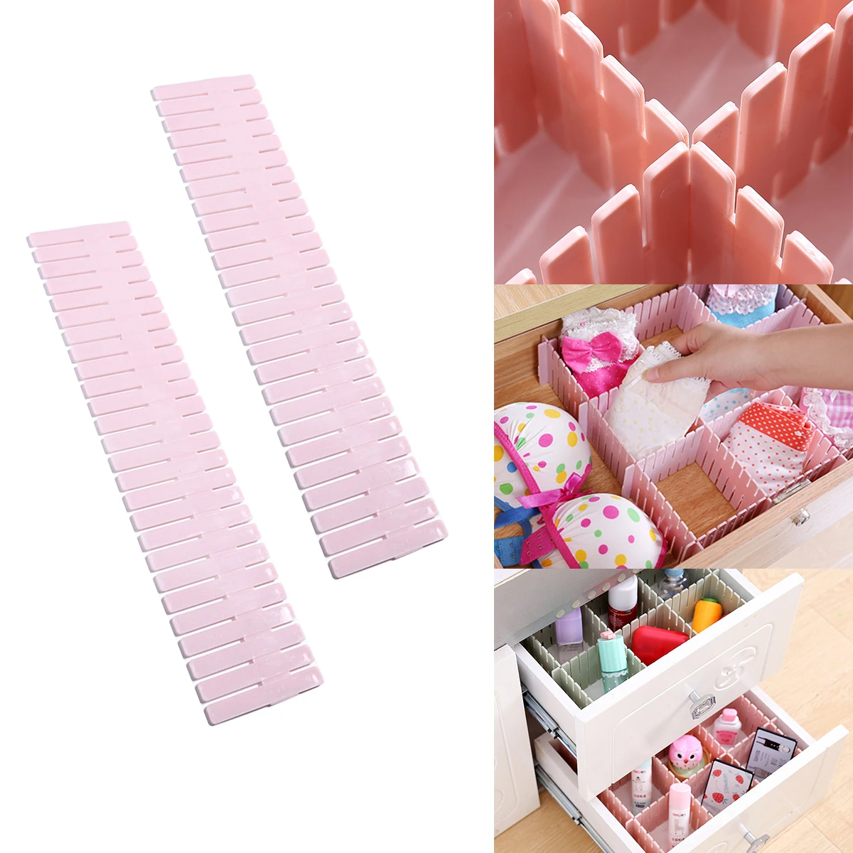 4 шт. регулируемый шкаф для хранения ящика разделитель галстуков Носок