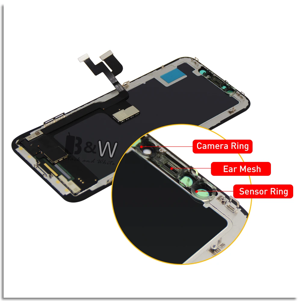 Amoled для iPhone X XR XS ЖК-сборка с заменой рамы TFT/oled-дисплей ЖК-модуль цифрователя 3D сенсорный экран с подарком