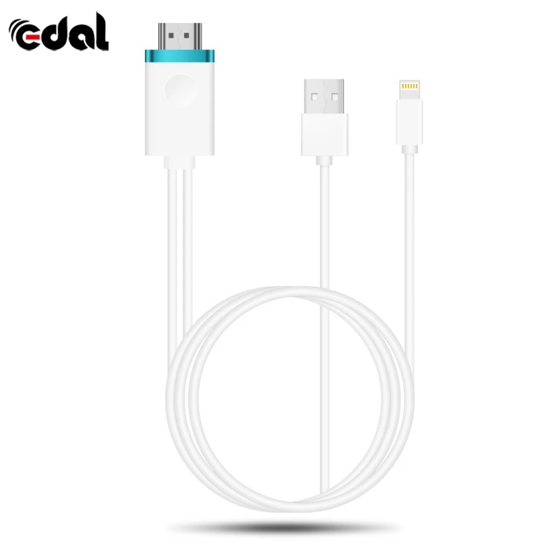 EDAL USB к HDMI цифровой av-кабель телефон планшет большому экрану ТВ AV кабель адаптер