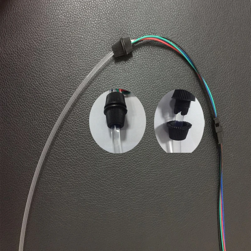 Приложение/RF управление 12 в 3 Вт многоцветный RGB волоконно-оптический светодиодный светильник двигатель с APP управление автомобиля