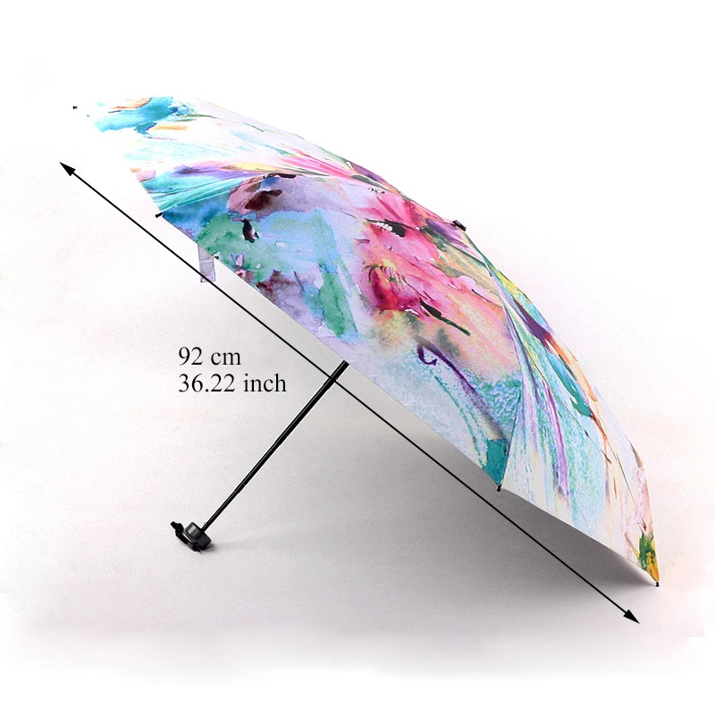 Yesello Ретро Карманный Зонт мини карманные зонтики Защита от УФ дождя складной