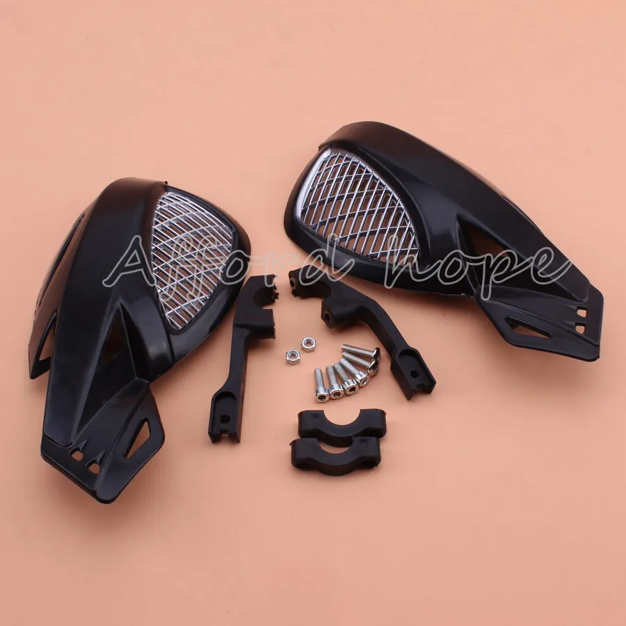 Щетка для мотоцикла черная пластиковая защитная решетка рук накладка детали
