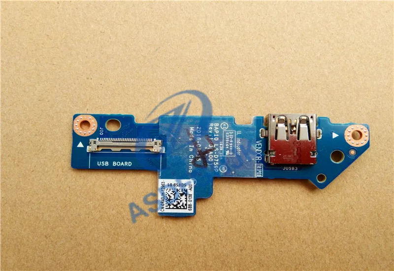 Новая оригинальная плата для Dell Alienware 17 R4 USB IO 0R40JH R40JH CN-0G3PWR 10 LS-D759P 100% Test ok |