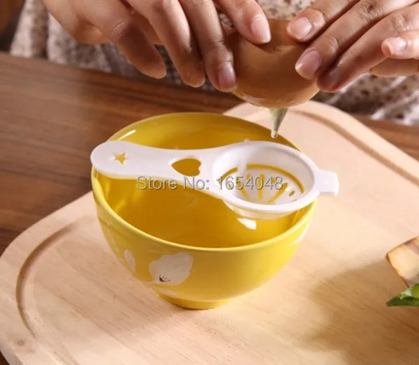 Инструменты для приготовления пищи разделители яиц белого цвета разделитель