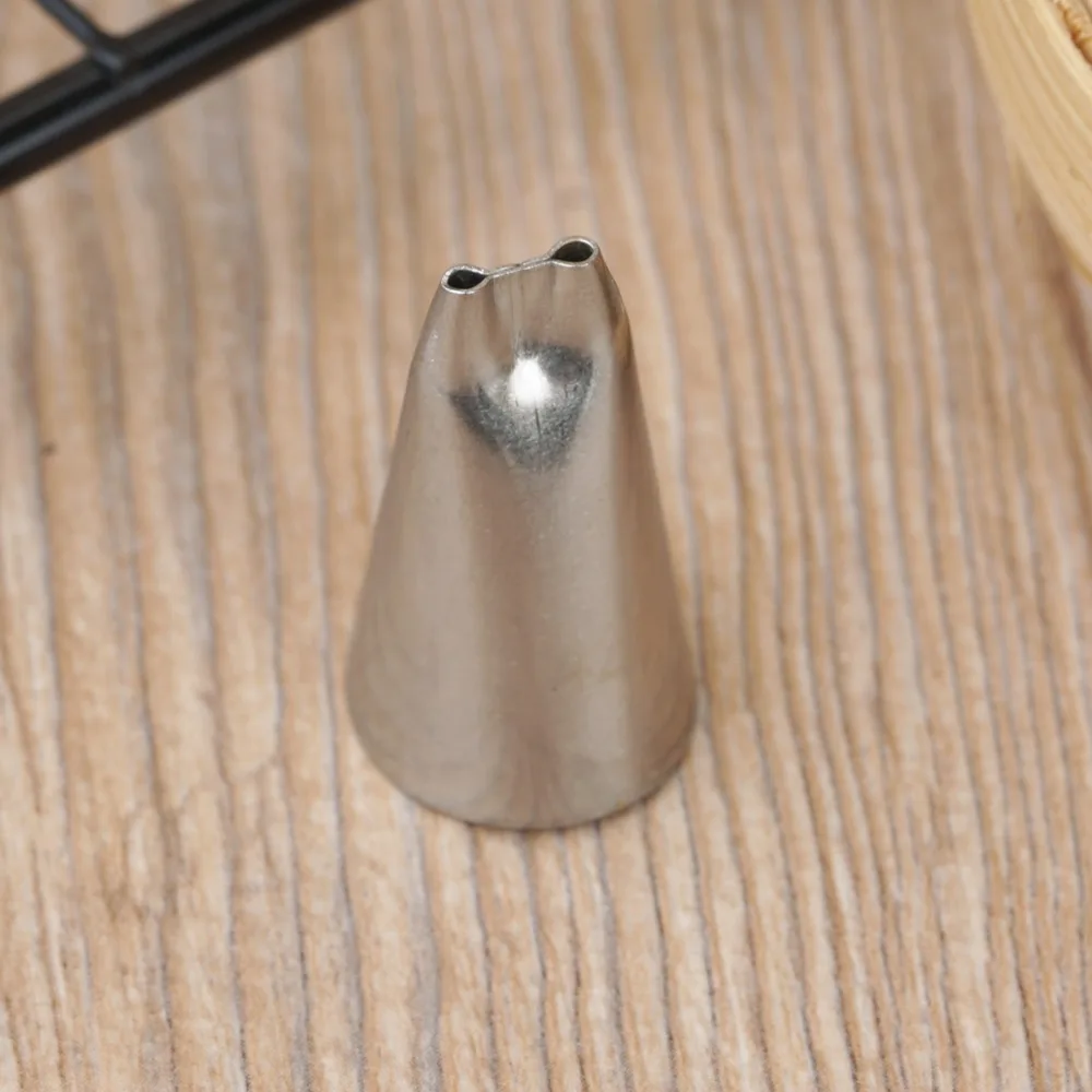 Насадка для кондитерского крема #42 с двумя отверстиями глазурь украшения торта