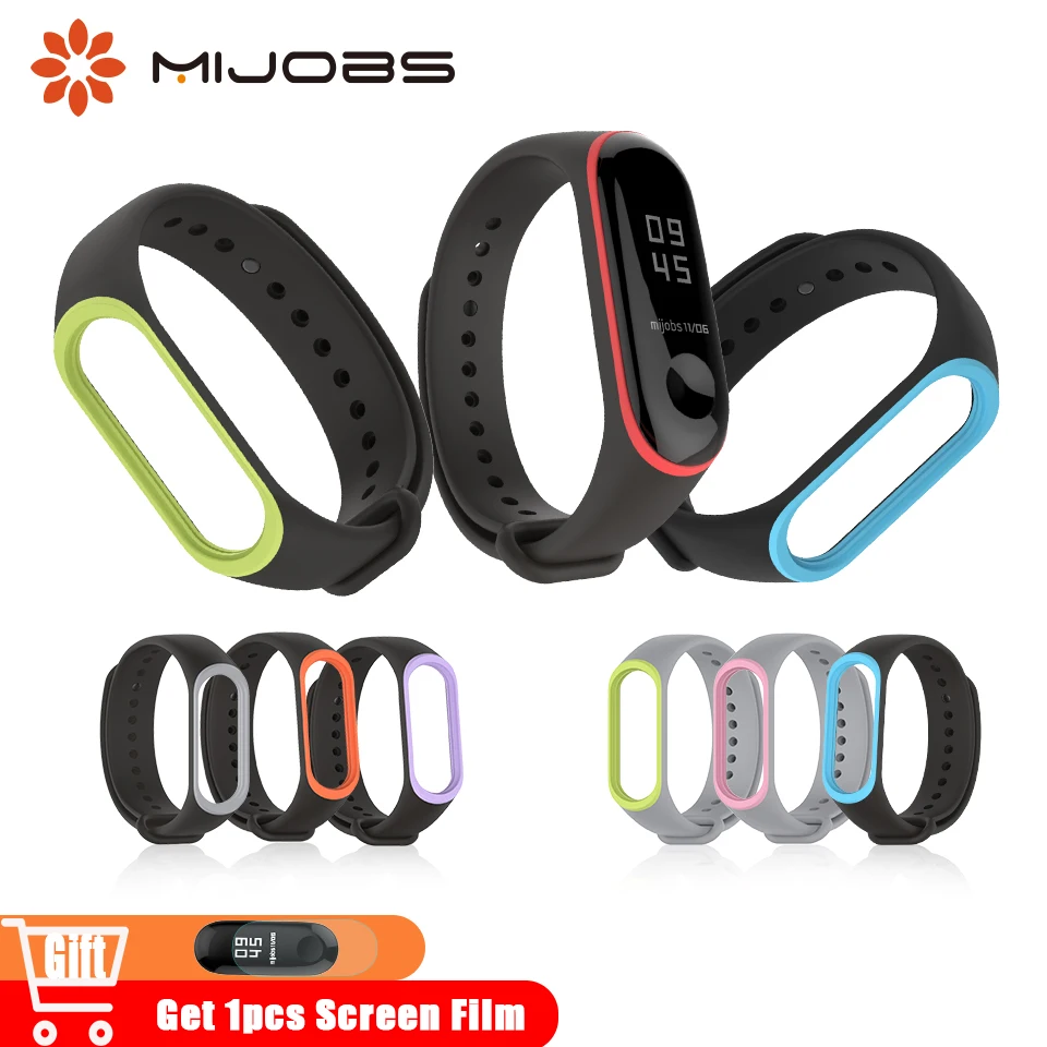 Браслет mi jobs для mi band 4 браслет Pulseira Band Watch mi Band 3 Силиконовый ремешок для Xiaomi mi Band 4 NFC смарт-часы зарядное устройство
