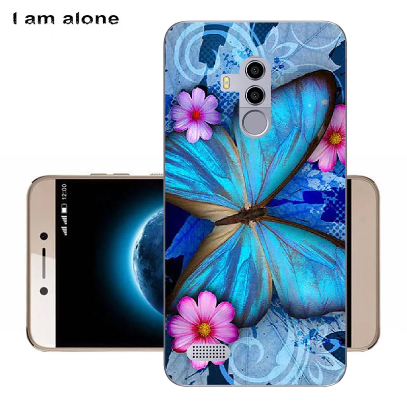 Solf TPU W45 Чехол для телефона I am alone для Leagoo T8s 5,5 дюйма, мягкий ТПУ мобильный Модный чехол с мультяшным принтом для Leagoo T8s, сумки - Цвет: Solf TPU W45