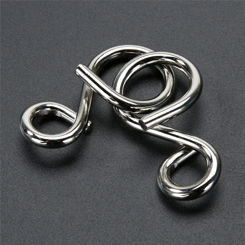 Головоломка монтессори металлическая антистресс 8 шт./набор|puzzle games brain|puzzles