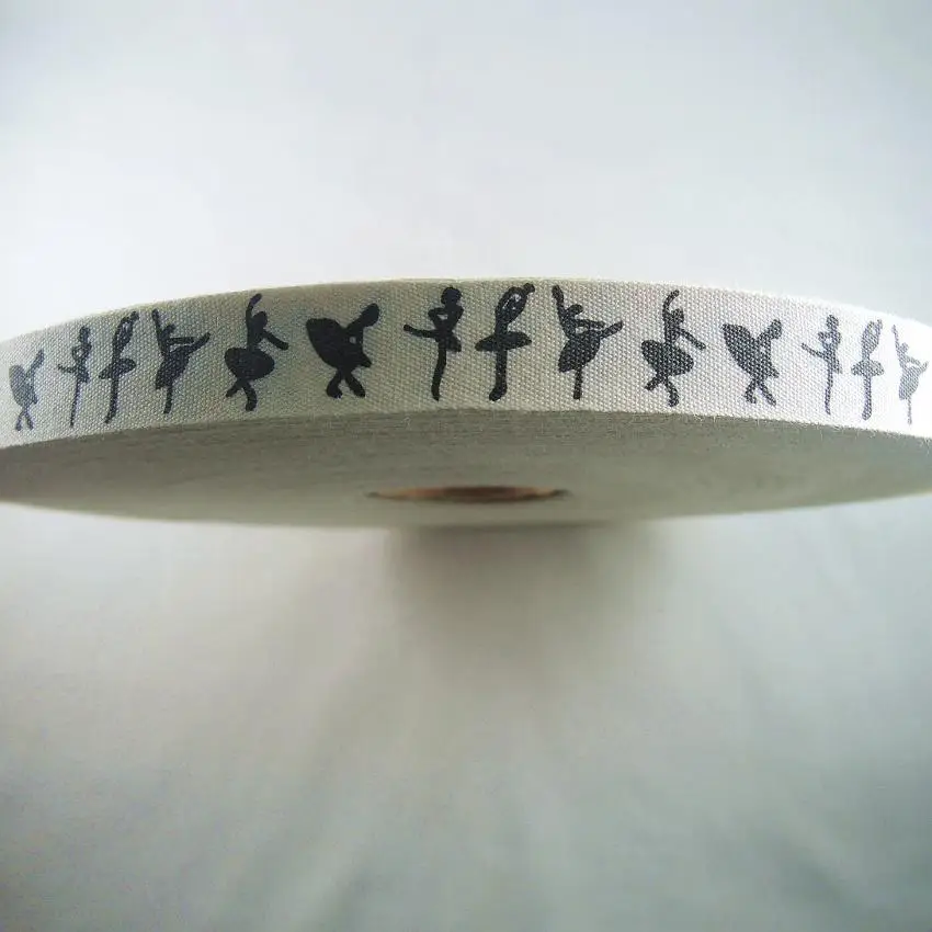 Новинка 5/8 &quot15 мм черная балетная лента для девочек 100% хлопок тесьма рукоделия