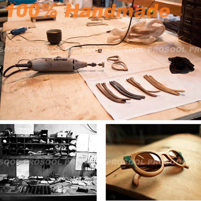 очки солнцезащитные водителя мужские поляризованные дерево Оригинальный