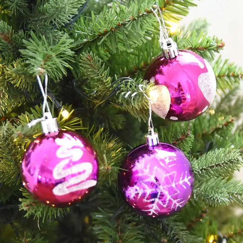 Hoomall 6 шт. Рождественская елка украшения для дома Товары вечеринок см Navidad 2018