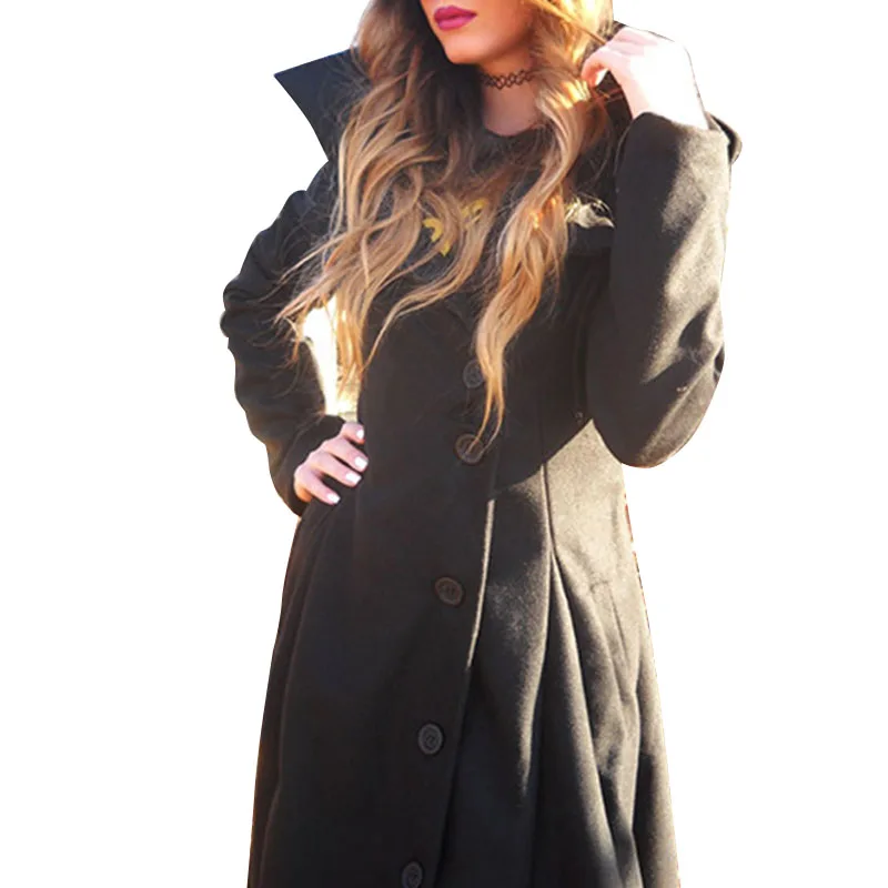 2017 autumn and winter fashion new women's Europe the United States hot sales irregular hem double-sided fabric coat | Женская
