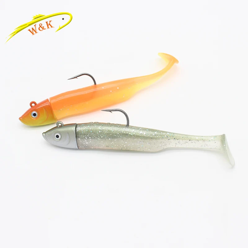 Горячая 4," Swing Shad 30 г плавающая приманка для морской рыбалки Zander Walleye приманка 2 шт. джиг-голова и мягкая виниловая Приманка Черный Гольян приманка