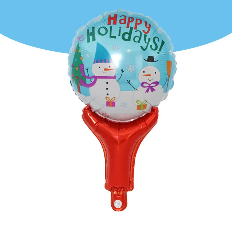 1 шт. рождественские Снеговики фольга Воздушные шары цифры гелий мини баллоны с