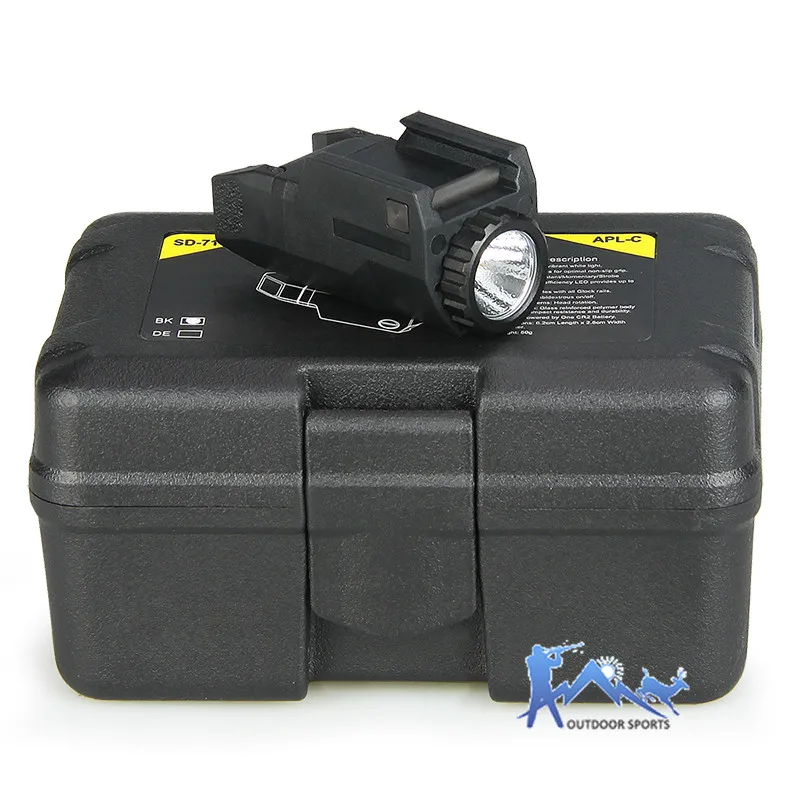 TRIJICON Tatical SD71/APLC фонарик с 200 люмен яркого белого света с батареей CR2 для наружного охоты OS15-0126