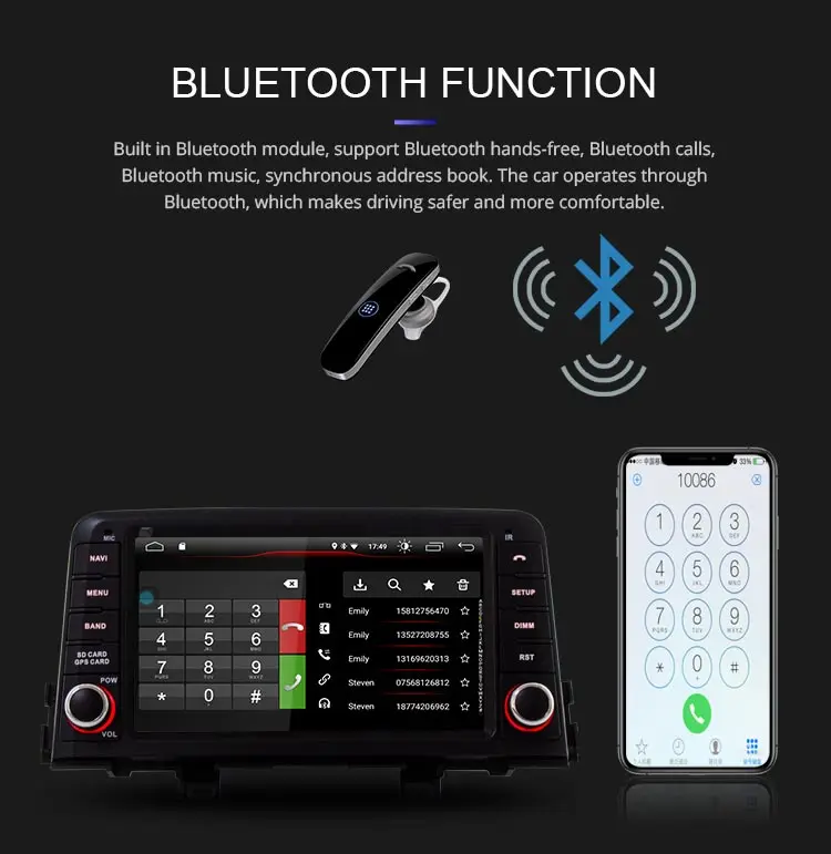 LJDA Android 10,0 автомобильный dvd-плеер для KIA PICANTO MORNING gps навигация 1 Din автомагнитола мультимедиа wifi стерео ips RDS